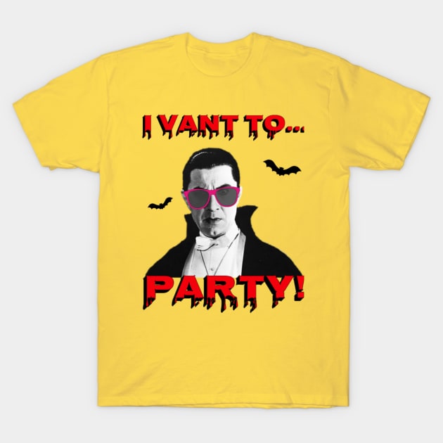 Dracula's Party T-Shirt by The Podcast That Time Forgot